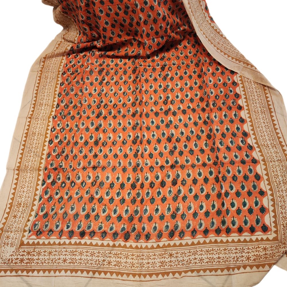 SCIARPA cotone - Pareo indiano artigianale - AARAV