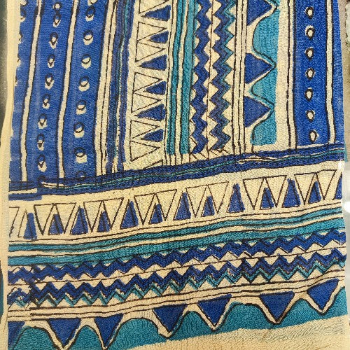 Pareo - Sarong etnico in 100% cotone artigianale - MARE