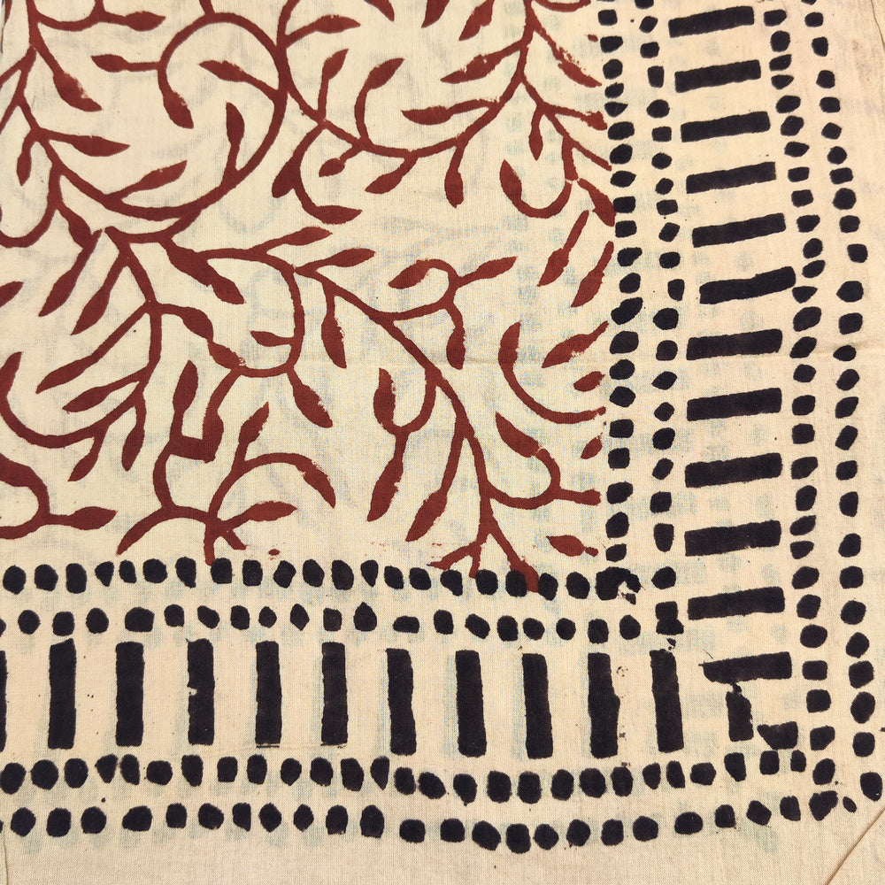 Cotton SCARF - Indian handmade pareo - ZUBIN
