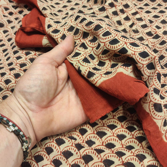 SCIARPA cotone - Pareo indiano artigianale - PADME