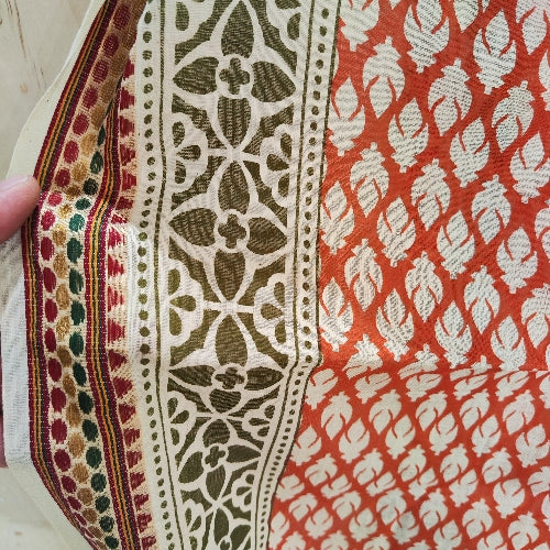 Pareo - Sciarpa artigianale in cotone -Telo da mare - NONK