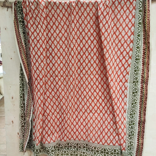 Pareo - Sciarpa artigianale in cotone -Telo da mare - NONK