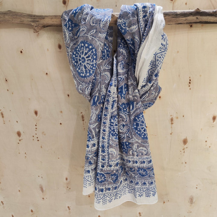 Pareo - Sarong in 100% cotone artigianale - FLORA