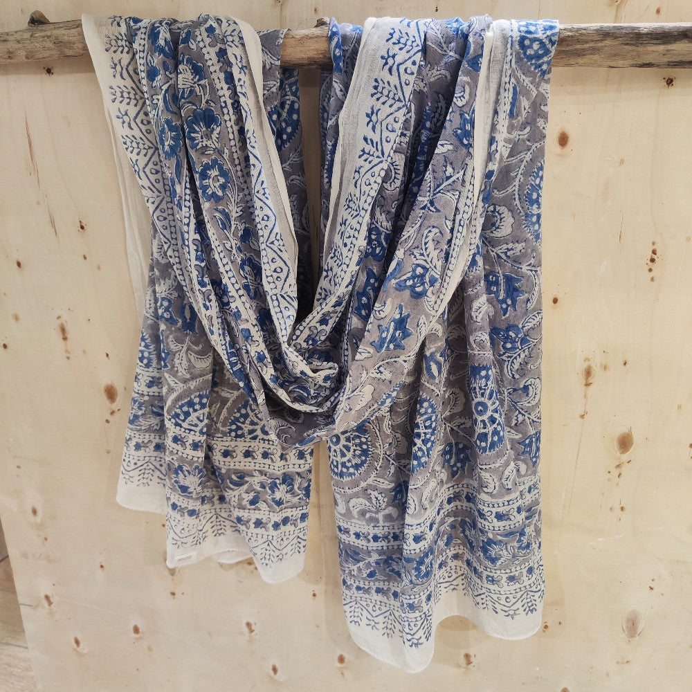 Pareo - Sarong in 100% cotone artigianale - FLORA