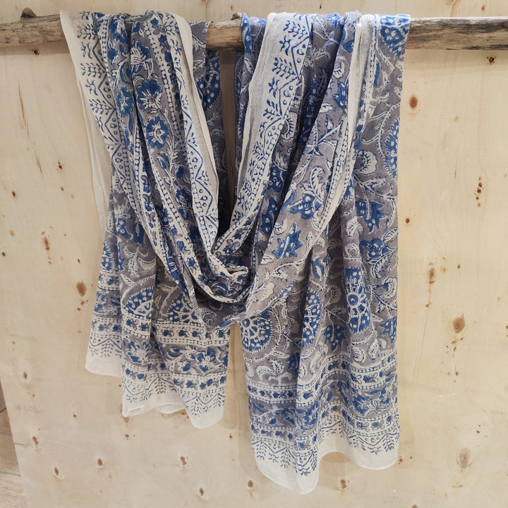 Pareo - Sarong in 100% cotone artigianale - FLORA