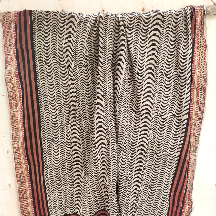 SCIARPA cotone - Pareo indiano artigianale - LAHAR