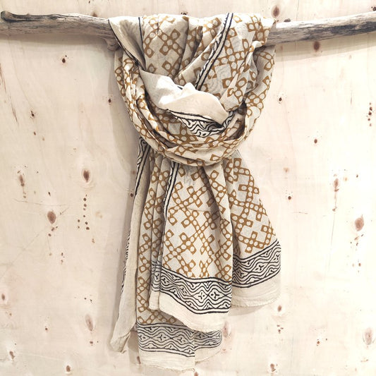SCIARPA PAREO - Sarong in 100% cotone artigianale - KARANA