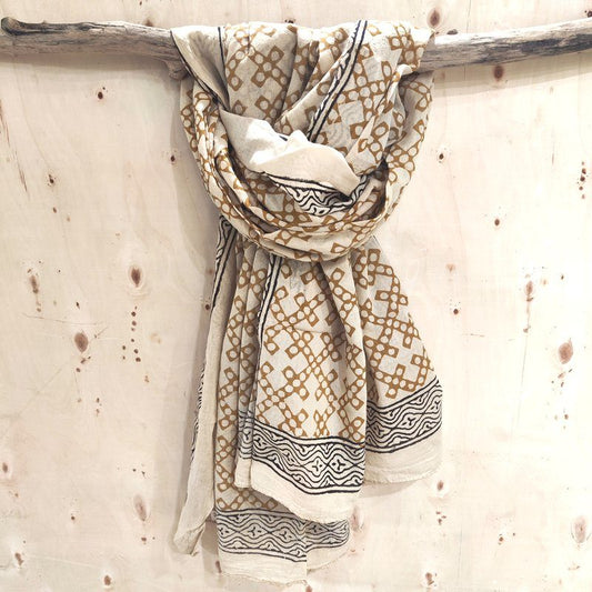 SCIARPA PAREO - Sarong in 100% cotone artigianale - KARANA