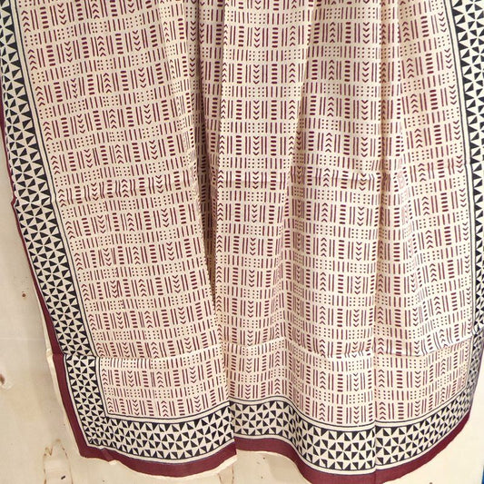 SCIARPA PAREO - Sarong in 100% cotone artigianale - TRIS