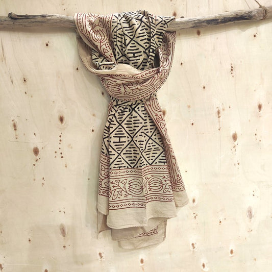 SCIARPA PAREO - Sarong in 100% cotone artigianale - LOTO