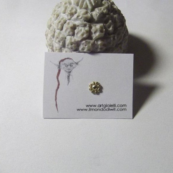 Orecchino da naso in oro 18  cuore 5mm 621