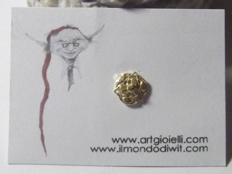 Nasenohrring aus 18-karätigem Gold, 5 mm – SAMUDRAM