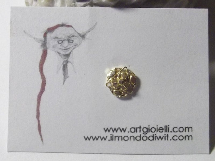 Nasenohrring aus 18-karätigem Gold, 5 mm – SAMUDRAM