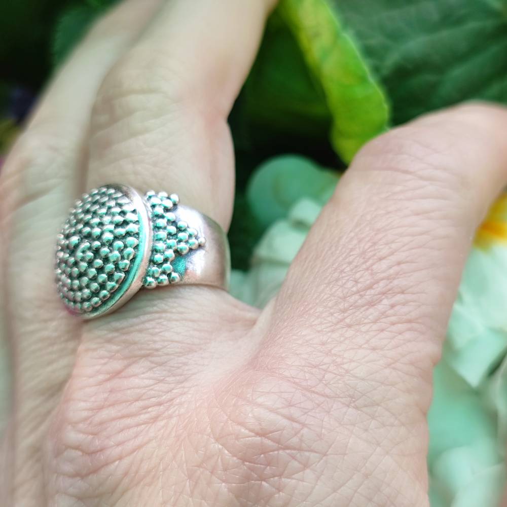 Anello etnico in argento 925 - BOOLANEE