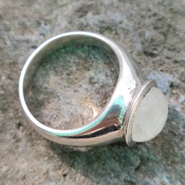 Anello etnico in argento 925 con pietra - CHACHA