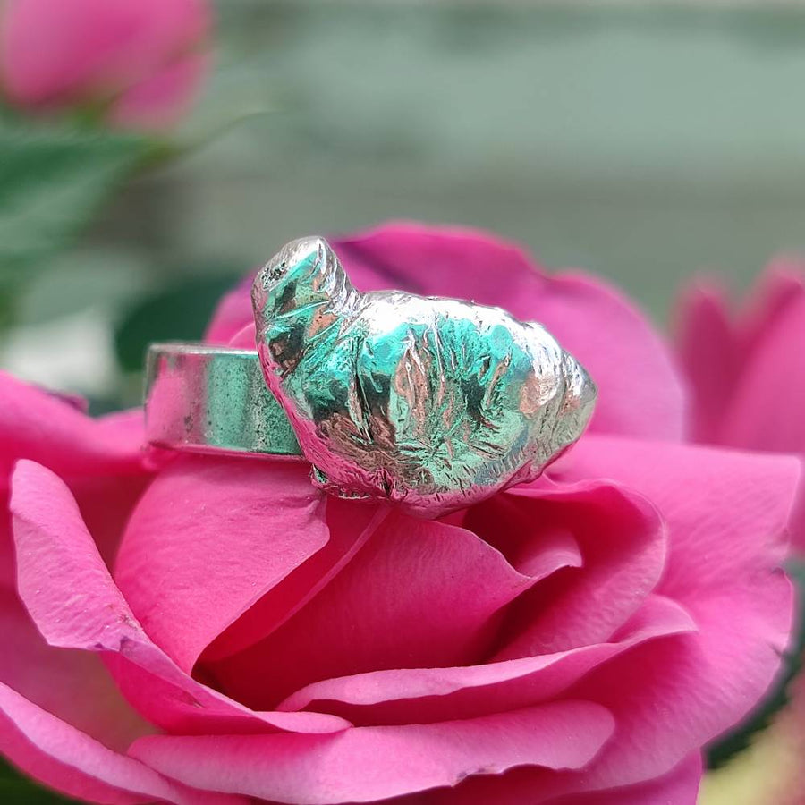 Anello etnico in argento 925 - TURKONAN