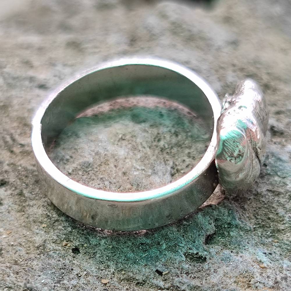 Anello etnico in argento 925 - TURKONAN