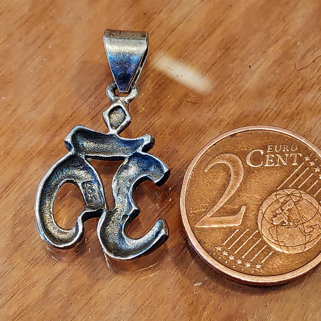 Ciondolo OM in argento 925 piccolo - TULSIPUR
