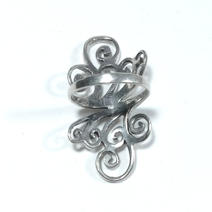 Anello fascia in argento 925 ANELLO artigianale | Spirale