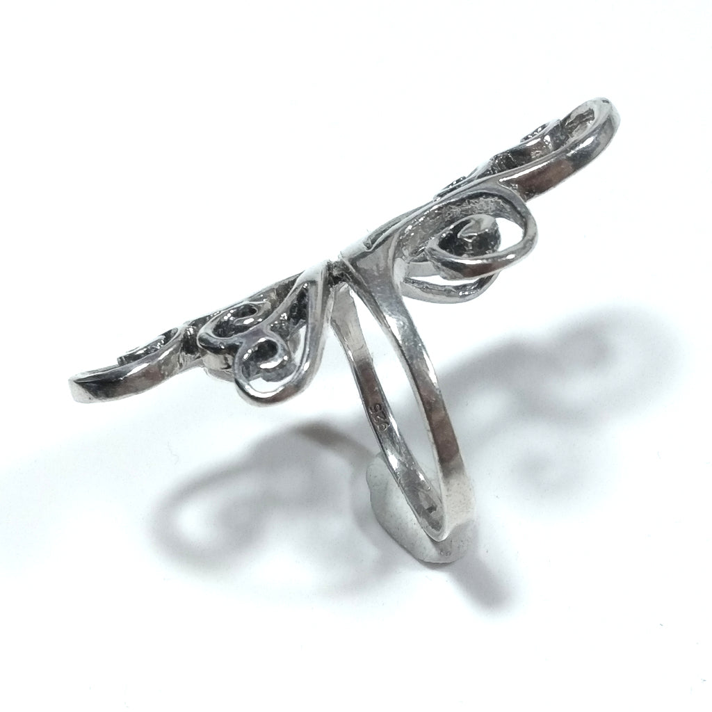 Anello fascia in argento 925 ANELLO artigianale | Spirale