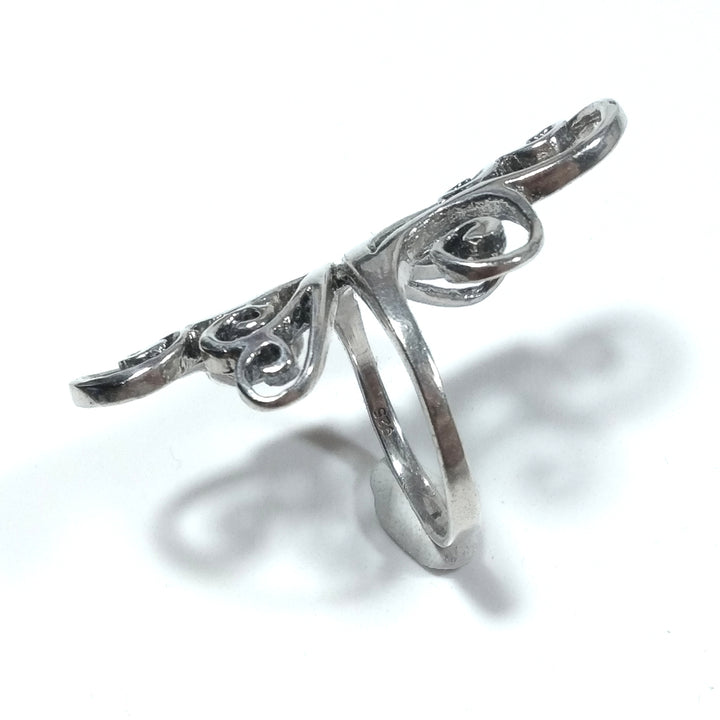 Anello fascia in argento 925 ANELLO artigianale | Spirale