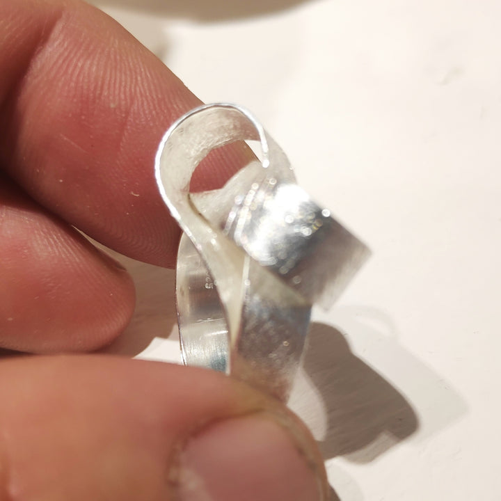 Gioiello contemporaneo | ANELLO in argento 925 - Fantasia Curve