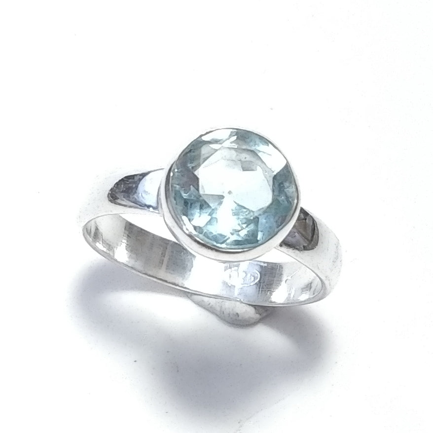 Handcrafted RING in 925 silver with Ruby Root, Amethyst