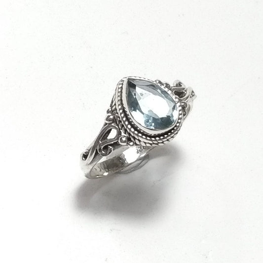 ANELLO artigianale in argento 925 con pietra