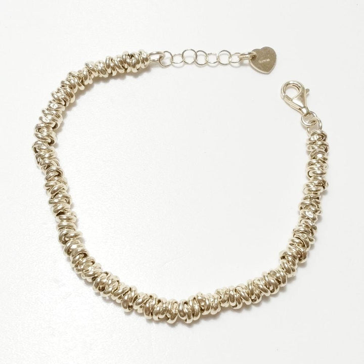 BRACCIALE ARGENTO a dischi leggeri | Gioielli d'argento