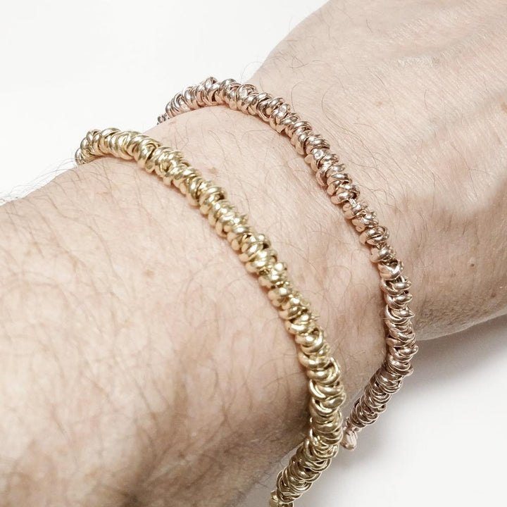 BRACCIALE ARGENTO a dischi leggeri | Gioielli d'argento