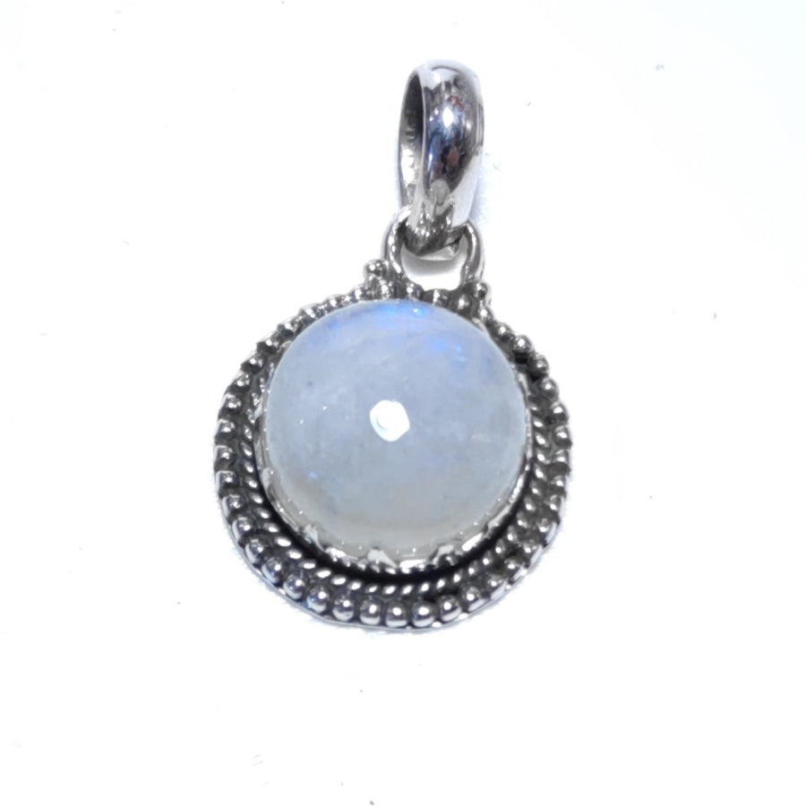 Ciondolo pietra di luna in argento