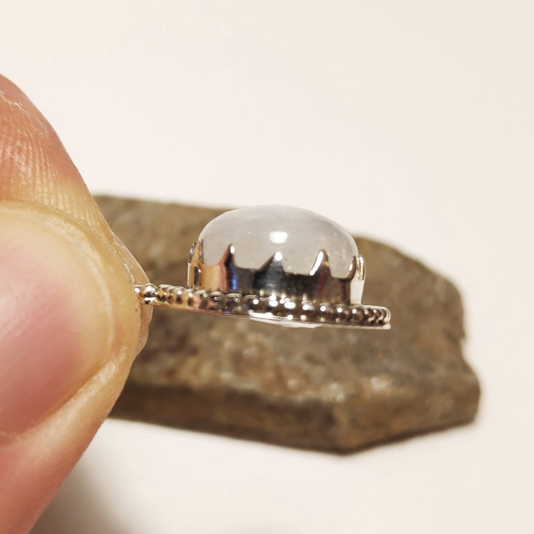 Moonstone PENDANT - 925 silver VIIi
