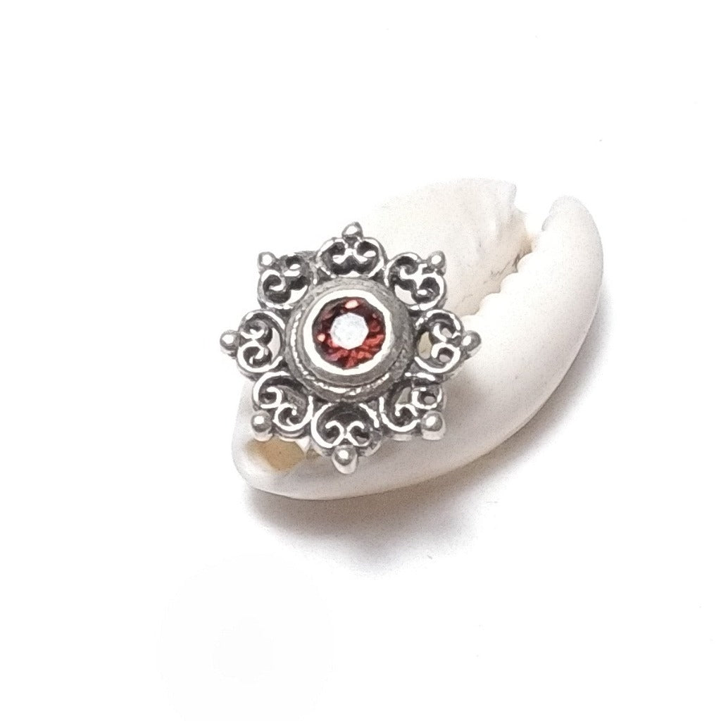 Mini ORECCHINIArgento 925 ORECCHINIGranato | orecchini da lobo