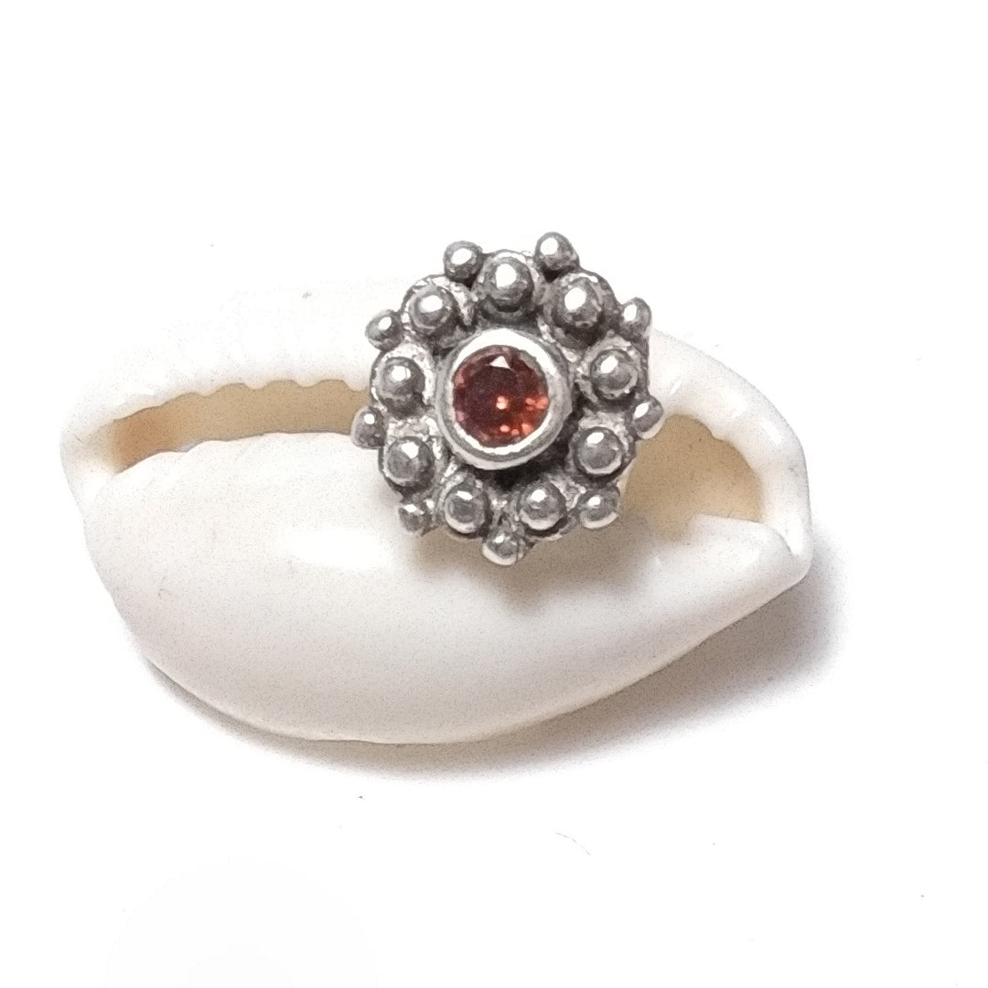 Mini ORECCHINIArgento 925 ORECCHINIGranato | orecchini da lobo