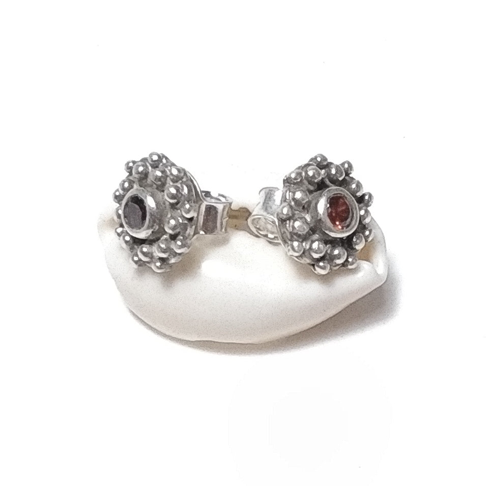 Mini ORECCHINIArgento 925 ORECCHINIGranato | orecchini da lobo