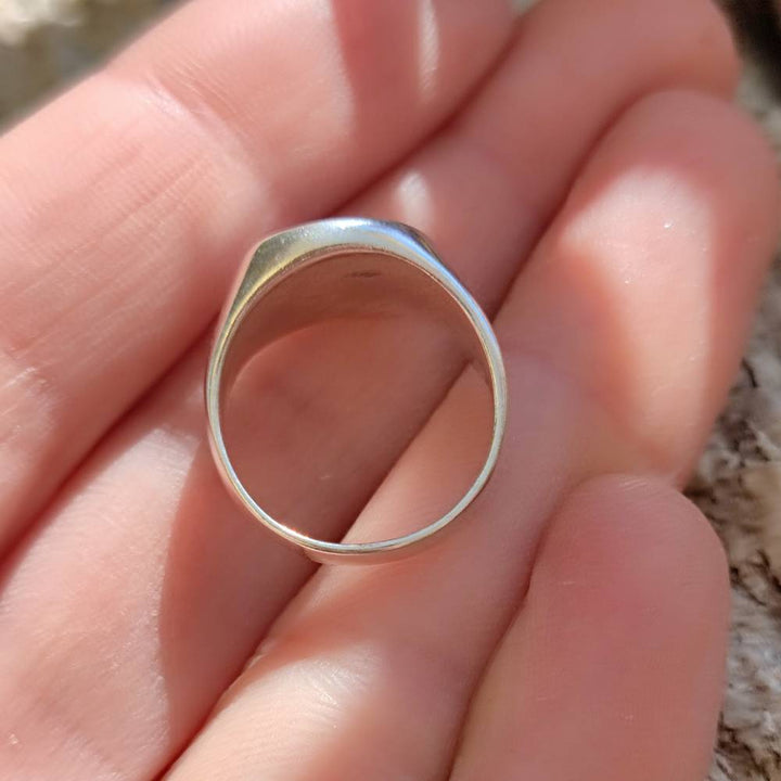 Anello da mignolo in argento 925 chevalier - RANERI
