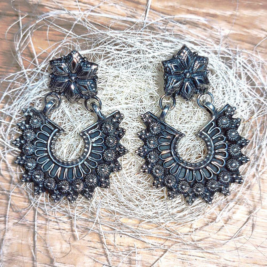 ORECCHINI etnici in argento 925 - SARSIWA