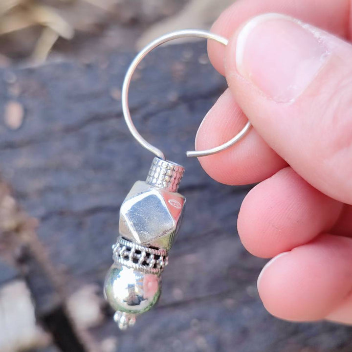 ORECCHINI etnici in argento 925 - RISDHA