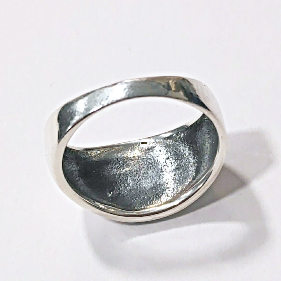 Anello chevalier OM argento piccolo - MUNNAR