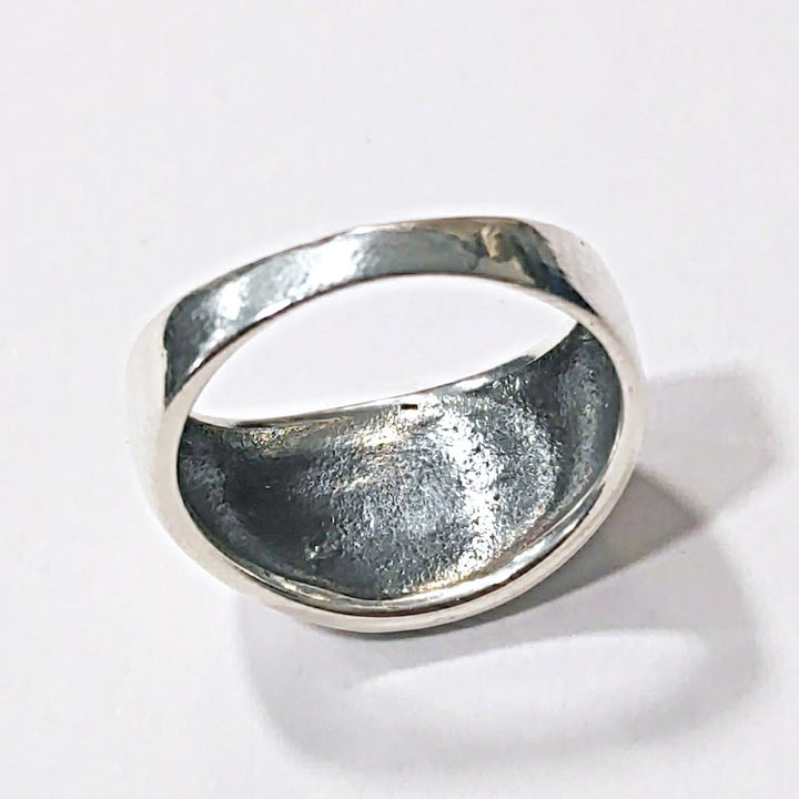 Anello chevalier OM argento piccolo - MUNNAR