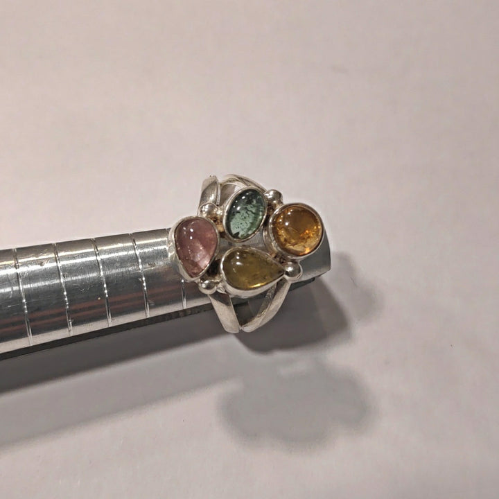 Anello Tormalina e argento cabouchon - TILOTTAMA