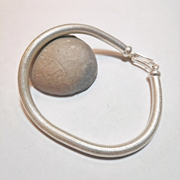 Bracciale uomo-donna tradizionale Snake argentoBracciale uomo donna tradizionale Snake - DIKIS
