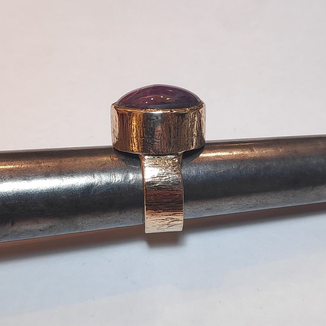 Anello rubino stellato - bronzeage1968