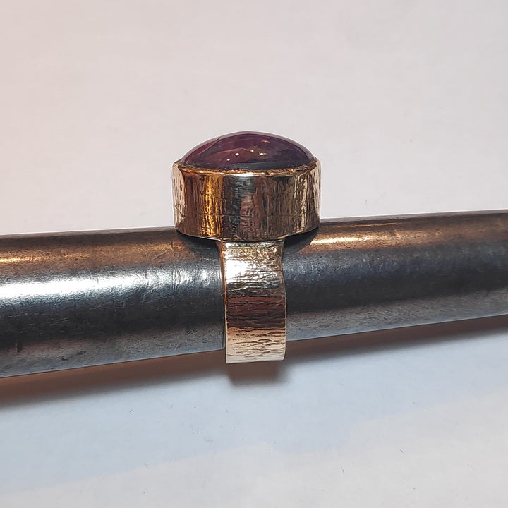 Anello rubino stellato - bronzeage1968