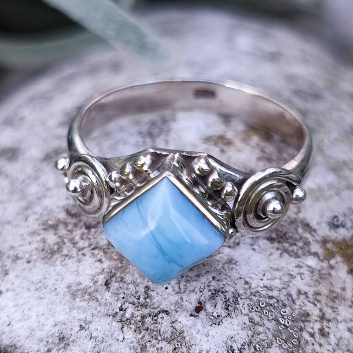 Anello KAMADEV in argento 925 con pietra | GIOIELLI IN ARGENTO