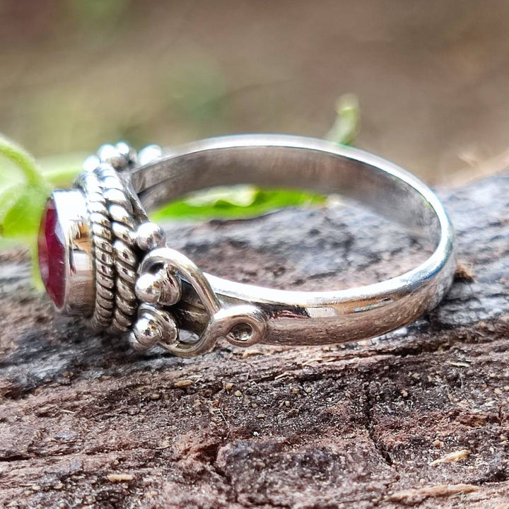 Anello NAWAL argento 925 con pietra