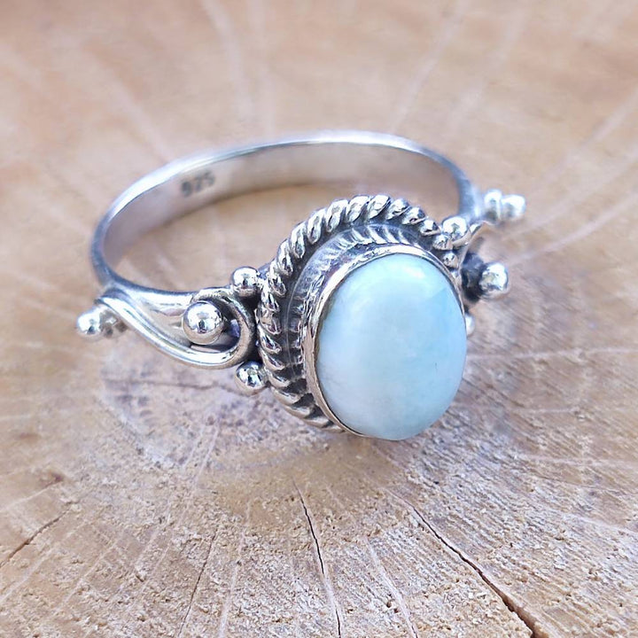 Anello con pietra in argento 925 - DHRUV