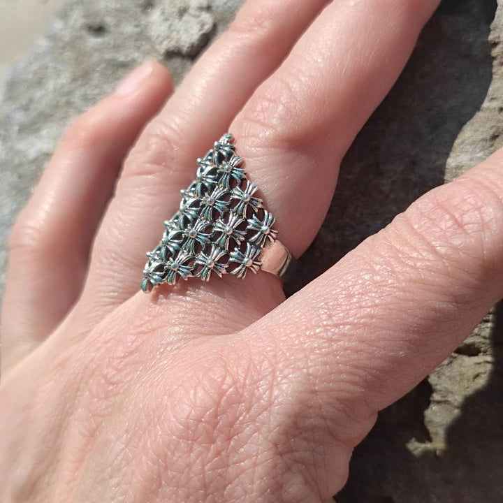 Anello etnico in argento 925 - CHECHI