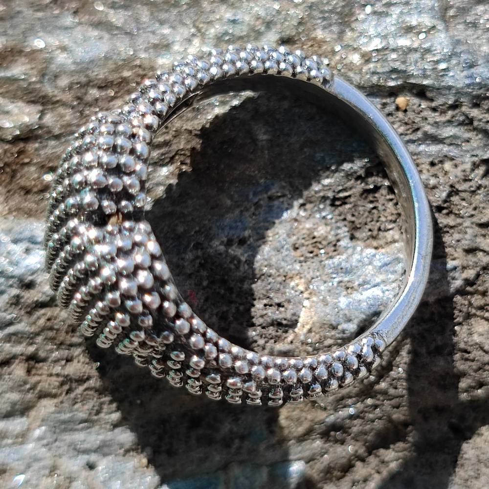 Anello etnico in argento 925 - COEUR