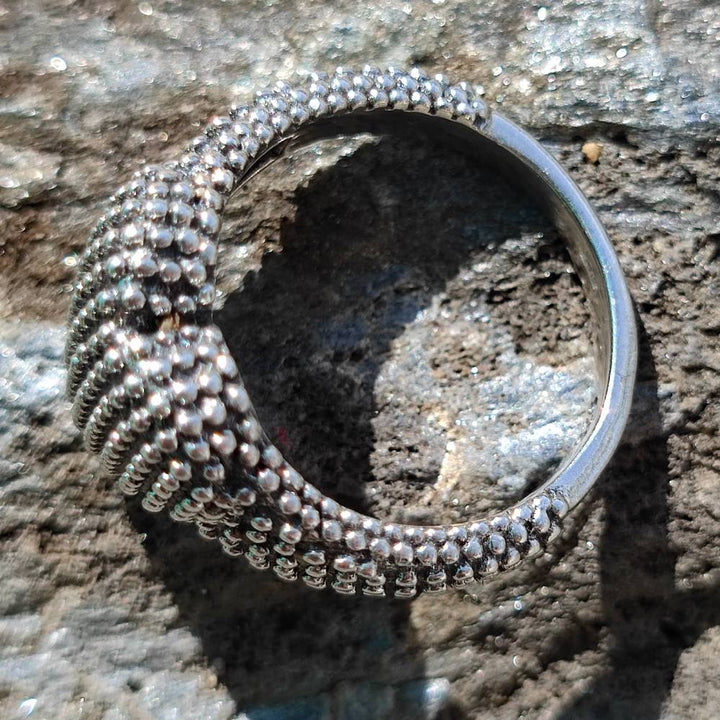 Anello etnico in argento 925 - COEUR